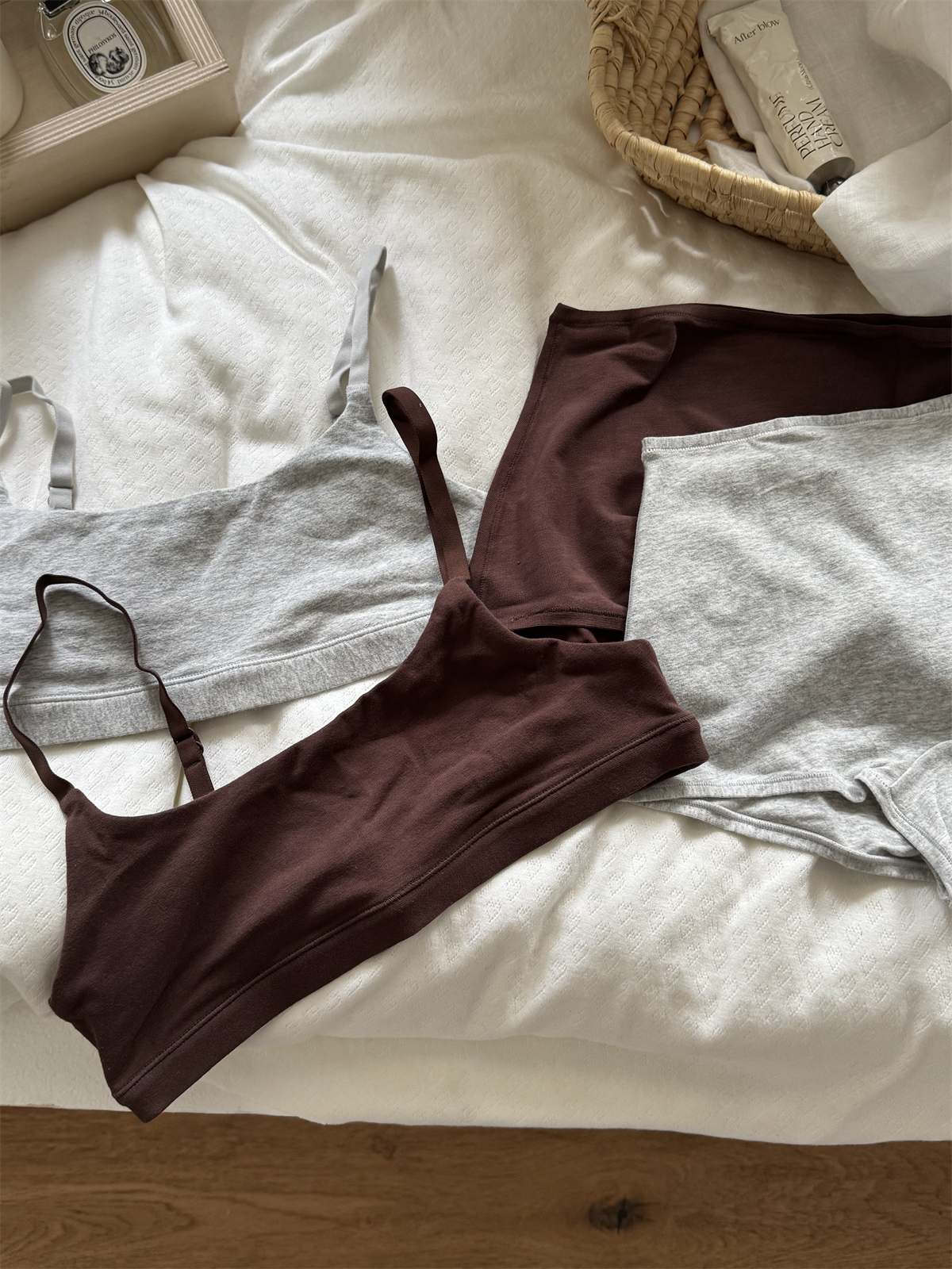 Vintage Cotton Sport Bra Set W - Cotton Bra Everyday incelemesi ve fiyatı