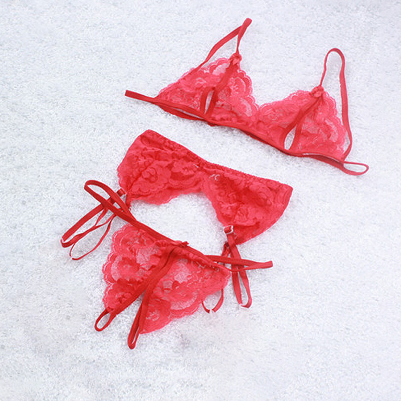 1 Set Women's Lace Lingerie, S - Sheer Mesh Bra incelemesi ve fiyatı