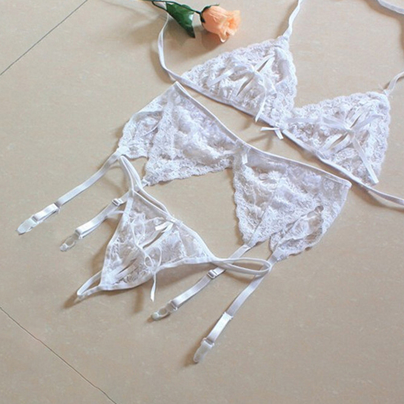 1 Set Women's Lace Lingerie, S - Sheer Mesh Bra incelemesi ve fiyatı