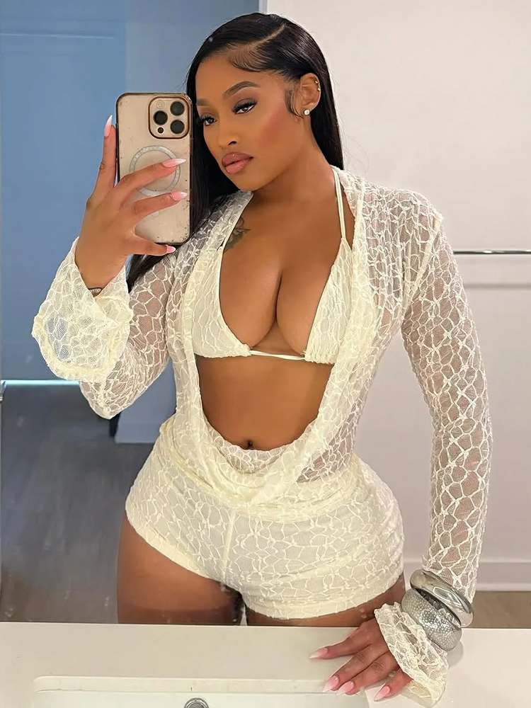 Weird Puss Sexy See Through 3  - Lace Bralette Set incelemesi ve fiyatı
