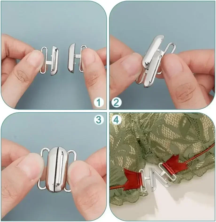 12 Sets 3 Colors Front Closing - Nursing Bra Clip incelemesi ve fiyatı