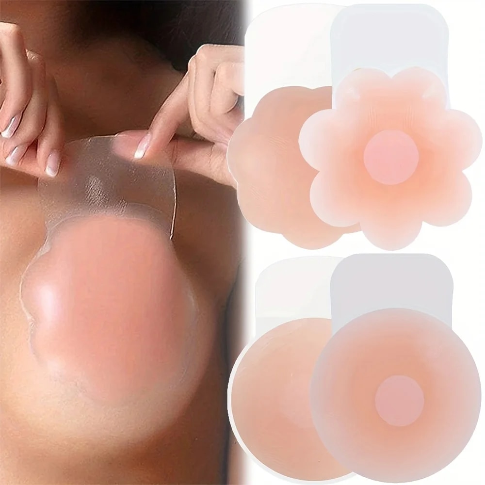 1Pairs Silicone Nipple Cover L - Push Up Bra Silicone incelemesi ve fiyatı