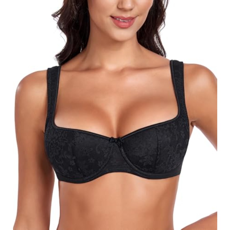 DotVol Women's Lightly Padded  - Demi Bra Balconette incelemesi ve fiyatı