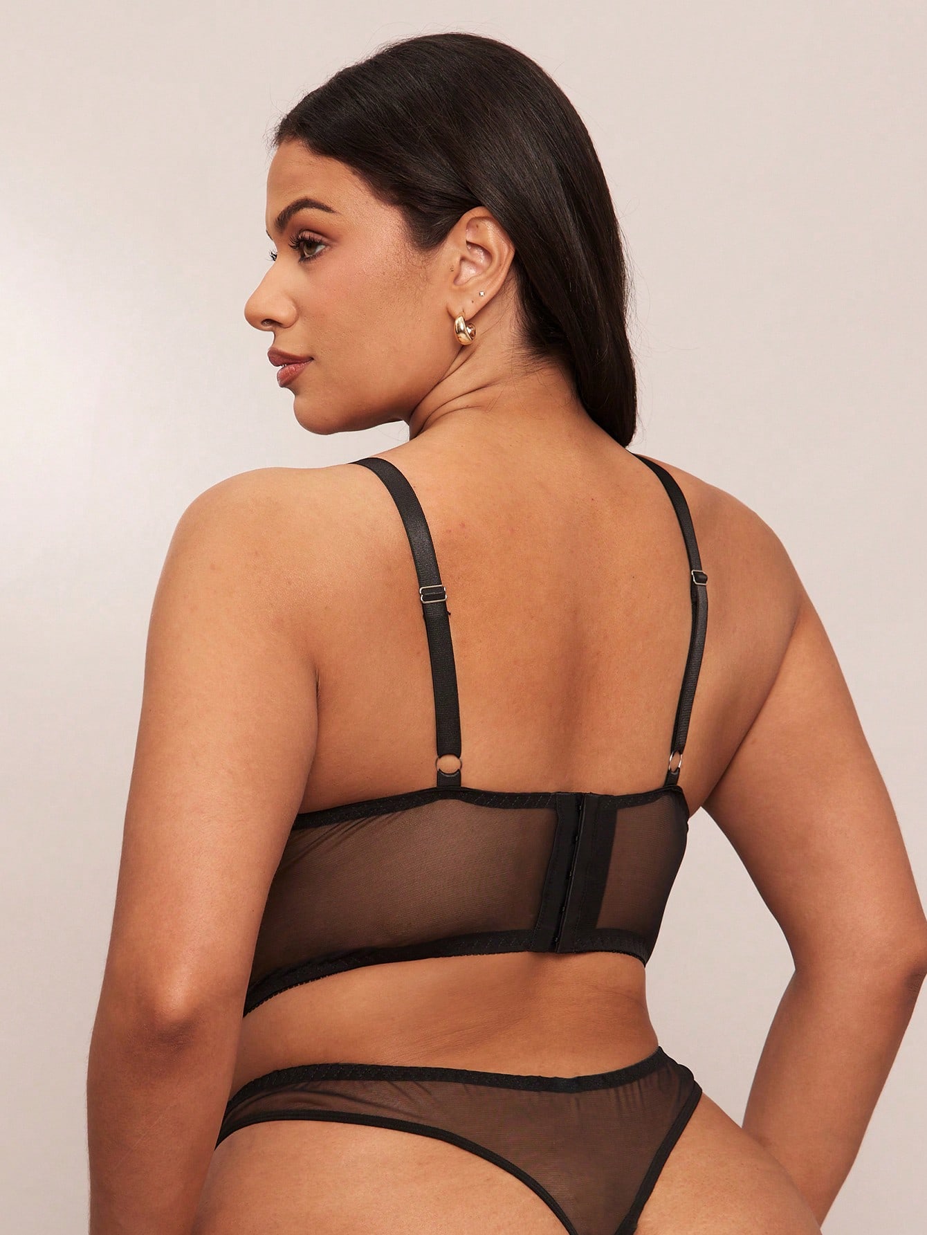 BAE Black Sheer Embroidered Pl - Sheer Bra Lace incelemesi ve fiyatı