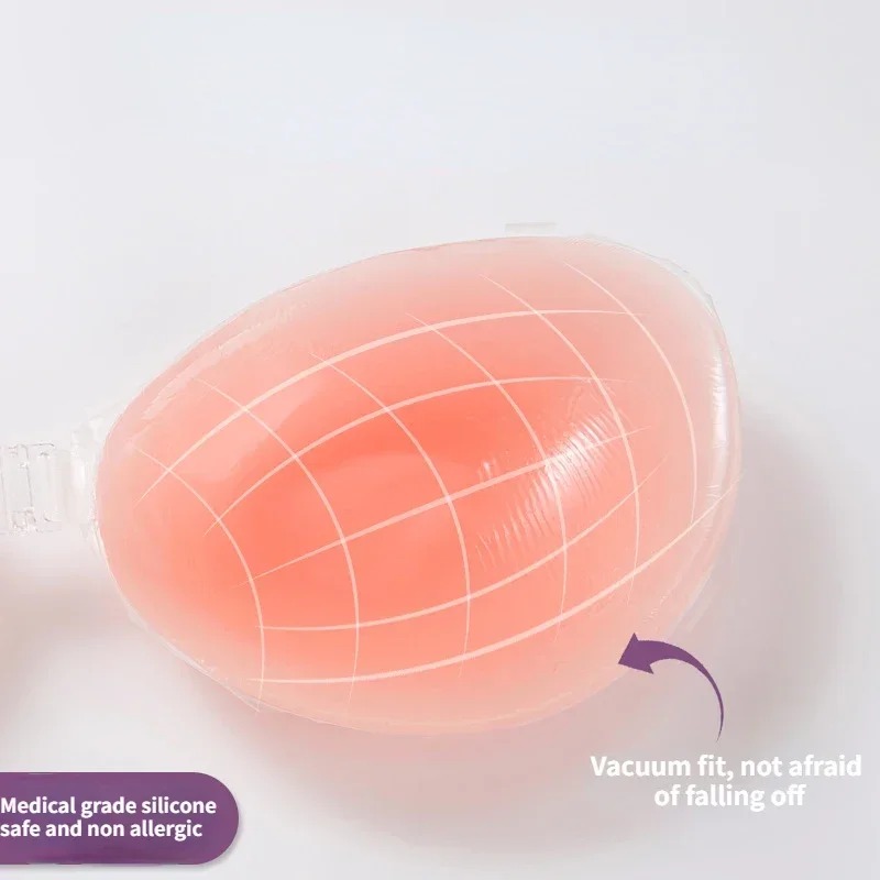 Silicone Bra Invisible Push Up - Backless Bra Sticky incelemesi ve fiyatı