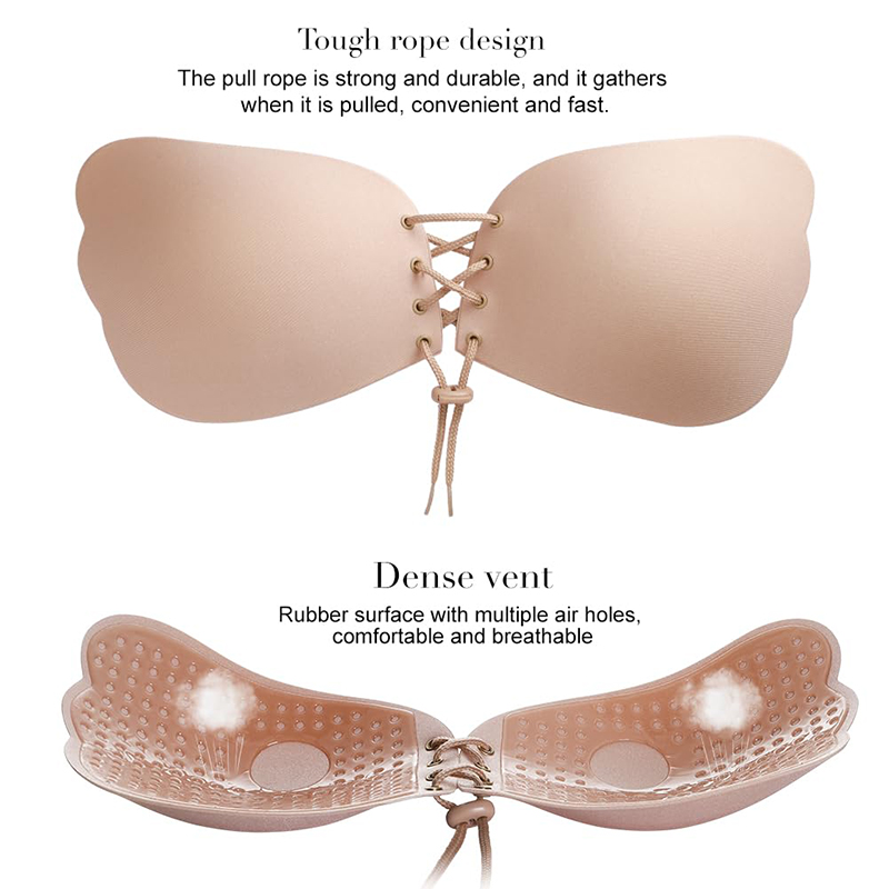 1/2 Pairs Women Summer Backles - Backless Bra Sticky incelemesi ve fiyatı