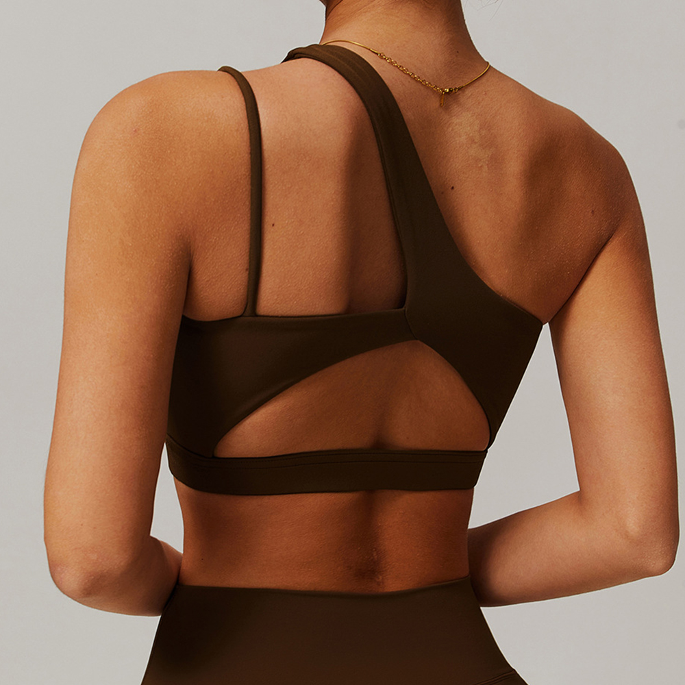 Oblique Shoulder Yoga Bra Wome - Minimizer Bra Women incelemesi ve fiyatı