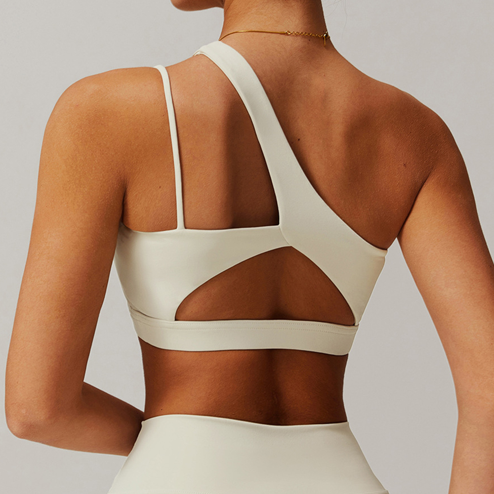 Oblique Shoulder Yoga Bra Wome - Minimizer Bra Women incelemesi ve fiyatı