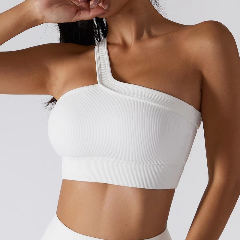 Women Single Shoulder Sexy Yog - T Shirt Bra Seamless incelemesi ve fiyatı
