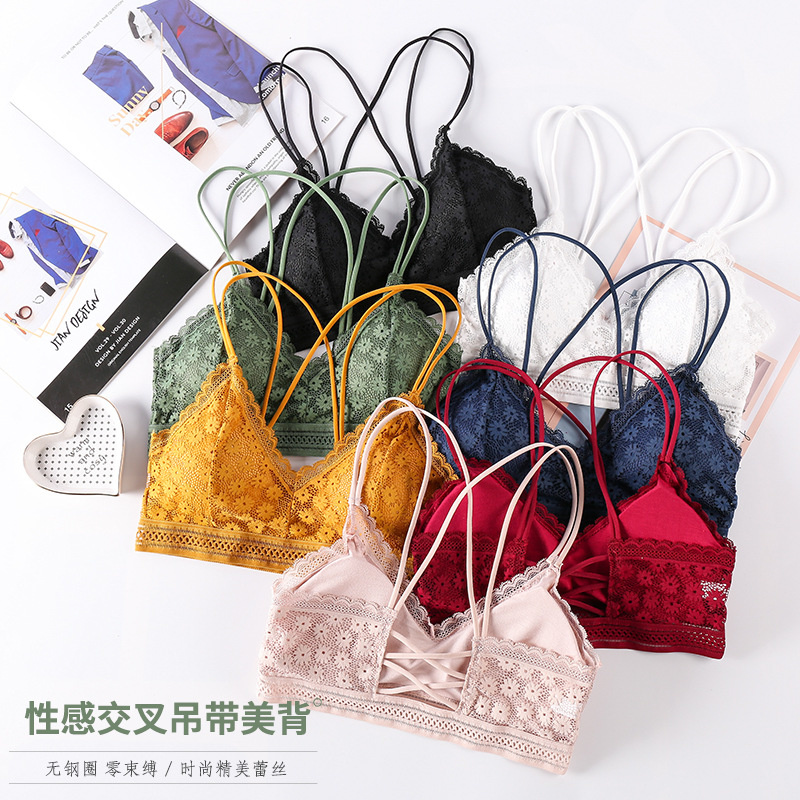 3D Sexy Lingerie Seamless Spor - Lace Bralette Set incelemesi ve fiyatı