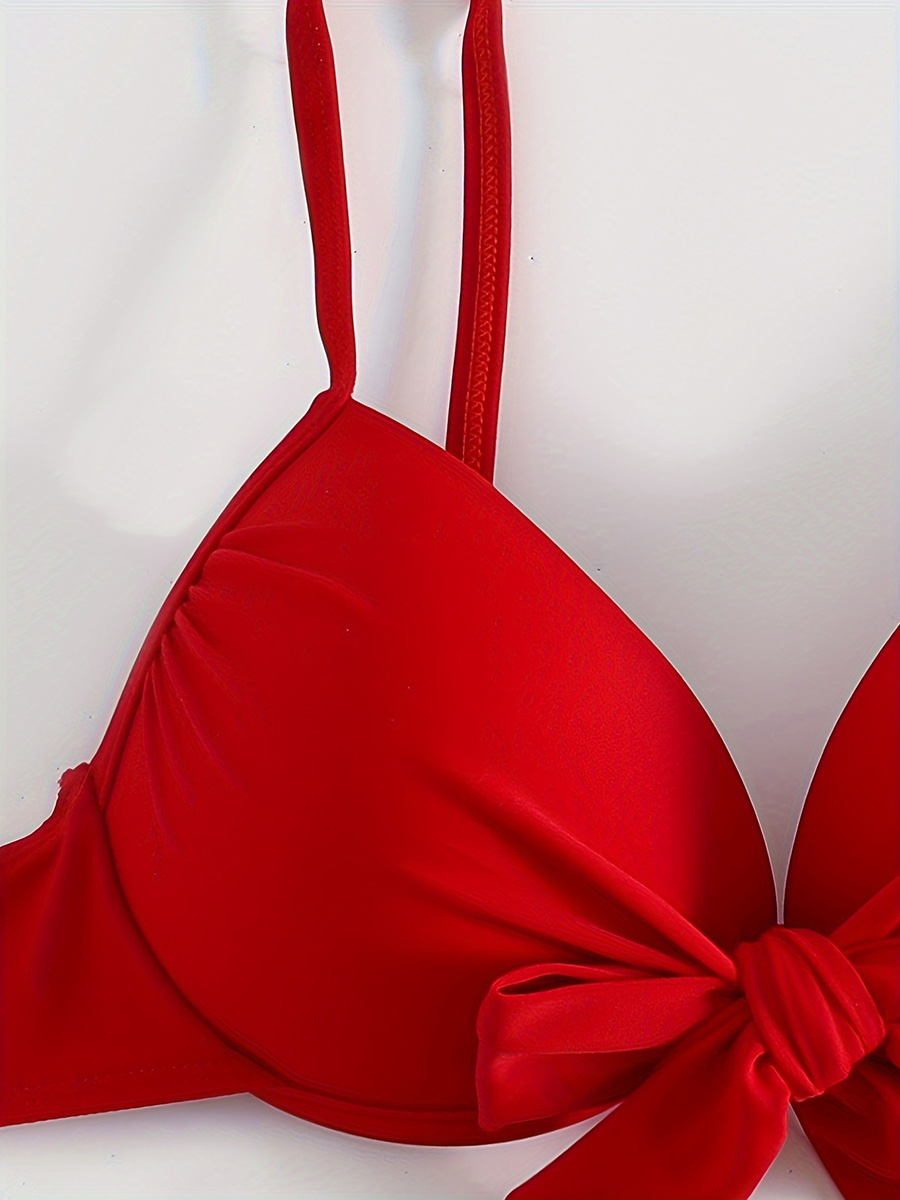 Sexy Knotted Underwired Bra Cu - Minimizer Bra Women incelemesi ve fiyatı
