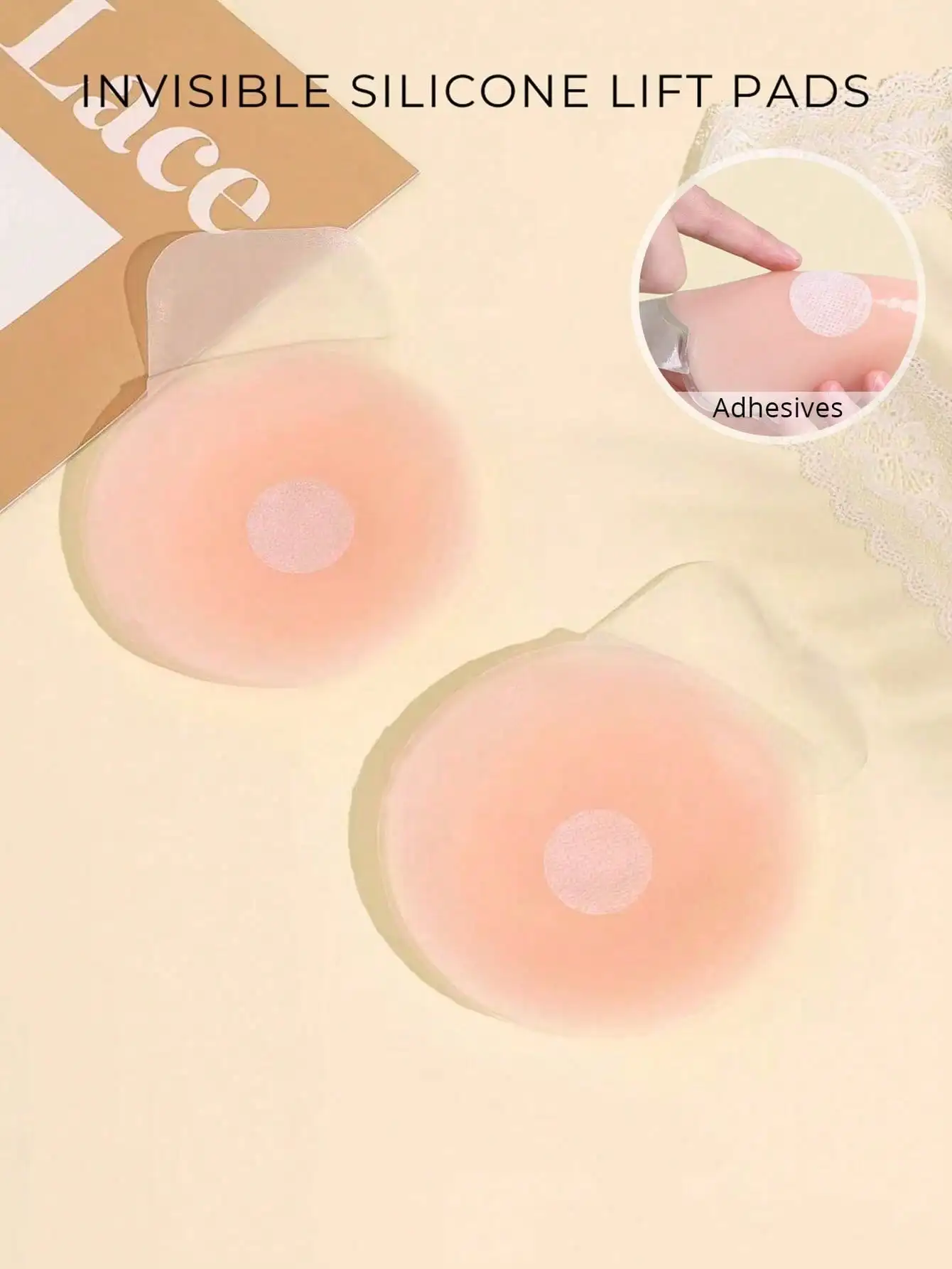 1 Pair Women's Silicone Breast - Strapless Bra Adhesive incelemesi ve fiyatı